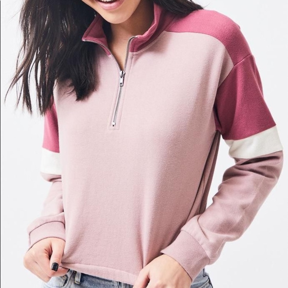 Pacsun La hearts Quarterzip